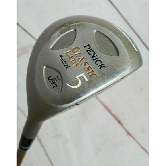VTG Penick Classic Lady Midsize #5 21" Loft Golf Club HTA 4700 Graphite L Flex - Picture 5 of 12